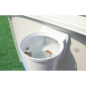 Стальной бассейн BESTWAY HYDRIUM 300х120см, 7630л + песочный ф/насос 3028 л/ч, лестница, тент, подстилка 56566 BW